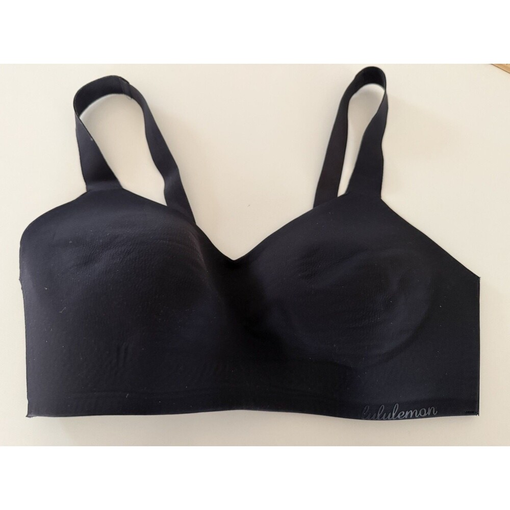 Lululemon Molded Wireless Adjustable Bra Black unknown size Yoga Run